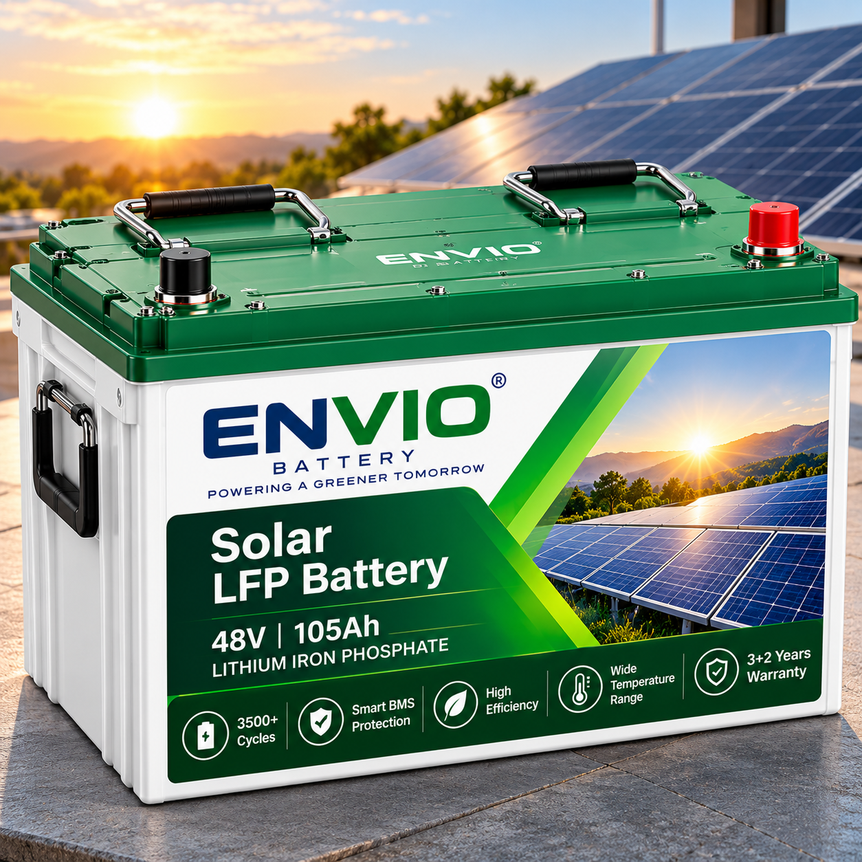 Envio Solar LFP Battery